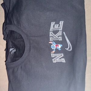 Nike White, Black &  Blue Lilo & Stitch